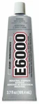 E6000 Industrial Strength Clear Glue Craft Adhesive 3.7 OZ(GL600). Fixed Price $11.36.