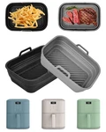 Air Silicone Liners For Bella 6QT(5LB) Slim Fryer, Gray+black. Fixed Price $27.78.