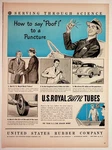 Us Royal Butyl Tubes Vintage Ad 1940S Car Tire Puncture Print. Fixed Price $17.10.