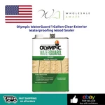 Olympic Waterguard 1 Gallon Clear Exterior Waterproofing Wood Sealer. Fixed Price $29.99.