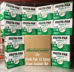 Case Of Froth-pak Spray Foam Sealant (12 Installation Kits). Fixed Price $839.88.