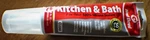 Red Devil Kitchen & Bath Silicone Sealant Clear Squeeze Tube 2.8 Fl Oz. Fixed Price $6.99.