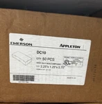 Emerson Appleton Neer DC10 Duct Seal Compound, 50 Pcs, 2.25"X1.25"X5.75". Fixed Price $8.00.