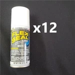 = Lot Of 12 Flex Seal Oz White Liquid Rubber Can Fswhtmini New. Fixed Price $57.59.