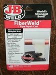 J-b Fiberweld 1" Pipe Repair Cast -water Activated Fiberglass Wrap- #38248. Fixed Price $12.70.