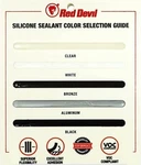 Red Devil 08260I Rd Pro Industrial Grade Rtv 100% Silicone Weather-resistant.... Fixed Price $19.29.