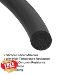 Uxcell Silicone Foam Seal Strip Black 1.8MM Round Solid Rubber Cord 4M. Fixed Price $20.00.
