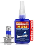 Threadlocker Blue, Medium Strength Tight For Nuts,. Fixed Price $10.29.