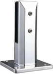 Pack Stainless Steel Glass Clip Clamp Bracket Holder Flat Back 6-1/2" X 3-3/4". Fixed Price $27.99.