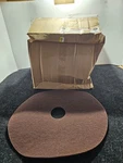 (qty 10) Triple 31267 Eco 1000 20" Maroon Stripping Floor Maintenance Pads. Fixed Price $77.79.
