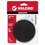 Velcro Brand 5 Ft X 3/4 In Black Tape Roll With Adhesive Cut Strips. Fixed Price $10.64.