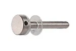 Crl Brushed Stainless Standoff Cap Assembly For 1/2" Bases. Fixed Price $15.00.