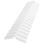 4 Ft. Polycarbonate Ridge Cap Flashing Clear. Fixed Price $28.16.