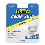 Homax 34040 Hybrid Caulking Strip,white,tub & Wall 444D75. Fixed Price $12.09.