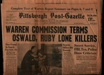 Pittsburgh Post-gazette Mon Sept 28, 1964 Jfk Jack Ruby, Lee Oswald 110121WEEM. Fixed Price $41.62.
