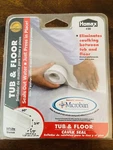Homax #30 Tub And Floor Caulk Seal Anti Microbial- Press In Place White. Fixed Price $10.99.