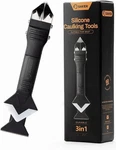 Saker 3 1 Caulking Tool Grout Stainless Steel Scraper Silicone Sealant Finish. Fixed Price $16.95.