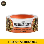 Gorilla White Tape 10 Yd Roll - Thick & Strong Adhesive. Fixed Price $18.99.