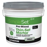 Custom Bldg Products CTTSG3 3.5-GALLON Thin Set Mortar. Fixed Price $126.50.