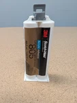 3M Scotch-weld Acrylic Adhesive DP805, Off-white, 48.5 Ml. Case With 12 Pcs. Fixed Price $420.00.
