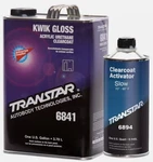 Transtar Kwik Gloss Acrylic Urethane Clearcoat 6841 & 6894 Slow Activator Kit. Fixed Price $217.40.