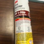 Lot Of 3M Fip Fire Barrier Rated Foam, 1-STEP, 12.85 Fl Oz Cartridge + Extra. Fixed Price $120.00.