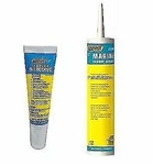 Seachoice High Performance Marine Silicone Sealant, White, 10.1OZ. Fixed Price $30.35.