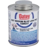 (12)-OATEY 8 Oz. Medium Bodied Blue Lava Pvc Fast Setting Hot Cement. 32161. Fixed Price $179.99.