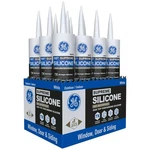 Silicone Caulk Clear 10 Fl Oz 12 Pack Waterproof Sealant Purpose Cartridge. Fixed Price $129.99.