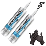 2 Pack Polyurethane Seam Sealer Automotive Compound Black Paintable. Fixed Price $54.29.