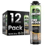 Sprayman Pro Fire Block Gun Foam Orange 20OZ, 12 Pack - Not Incl.. Fixed Price $129.99.