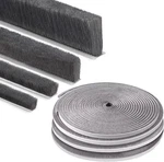Brush Weather STRIPPING,0.9 X 0.4 32.8 Ft,grey,insulation,sliding Seal. Fixed Price $25.45.