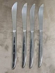 Superior Stainless Usa 4 Dinner Knives Knife Starburst Atomic INS16 Vintage. Fixed Price $9.99.