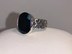 Silpada 925 Sterling Silver R1410 Faceted Black Onyx Ring Size (R51). Fixed Price $68.87.
