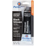 Permatex Black Silicone Adhesive Sealant (3 Oz.) Pack (81158-2). Fixed Price $15.59.