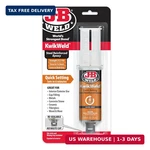 J-b 50176 Kwikweld Steel Reinforced Epoxy Syringe Dark Grey 25 Ml,black. Fixed Price $17.48.