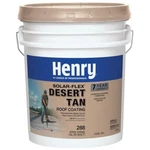 Henry 288 Solar-flex Tan Acrylic Elastomeric Reflective Roof Coating 4.75 Gal. Fixed Price $154.70.