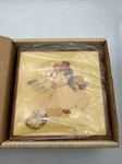 Vintage Wood Norman Rockwell Flowers Tender Bloom Music Box Made Usa- Nos. Fixed Price $34.00.