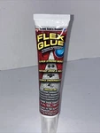 Flex Glue Strong Rubberized Waterproof Adhesive, White - 6 Oz Tube. Fixed Price $12.95.