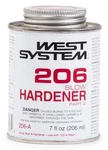 West System 206-A Slow Hardener No Size, Clear. Fixed Price $43.52.