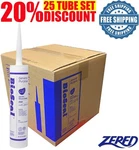 Lot Sale-bioseal Silicone Caulk Sealant Ge Neral Purpose 10.1OZ Clear 25 Tube. Fixed Price $139.99.