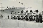 1961 Press Photo Norwegian Ship Nordgard Arrives At Calumet Harbor In Chicago. Fixed Price $24.99.