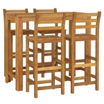 Solid Acacia Wood Outdoor Bar Set With Chairs Vidaxl. Fixed Price $317.99.