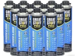 Great Stuff Pro Window And Door Lot (12) Full Case. Fixed Price $120.00.