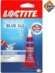 Loctite Heavy Duty Threadlocker, 0.2 Oz, Blue 242, Single, Pack. Fixed Price $13.89.