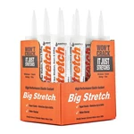 Big Stretch Acrylic Latex Caulk Waterproof Flexible Sealant Paintable 10.5OZ. Fixed Price $115.59.