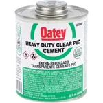 (3)- 32 Oz Oatey Heavy-duty Clear Pvc Pipe Joint Cement. Fixed Price $104.99.
