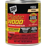 Dap Plastic Wood 16 Oz. Natural Solvent Filler 7079821506. Fixed Price $15.09.