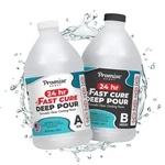 Promise Epoxy - 1 Gallon Fast Cure Deep Pour Resin Kit. Fixed Price $73.99.