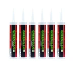 Green Glue Noiseproofing Sealant Pack 6 Tubes (28 Oz Each) - With Cleanup .... Fixed Price $131.29.